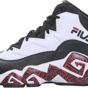 NWB Fila MB Men's Basketball   US Black-White-Red 10.5